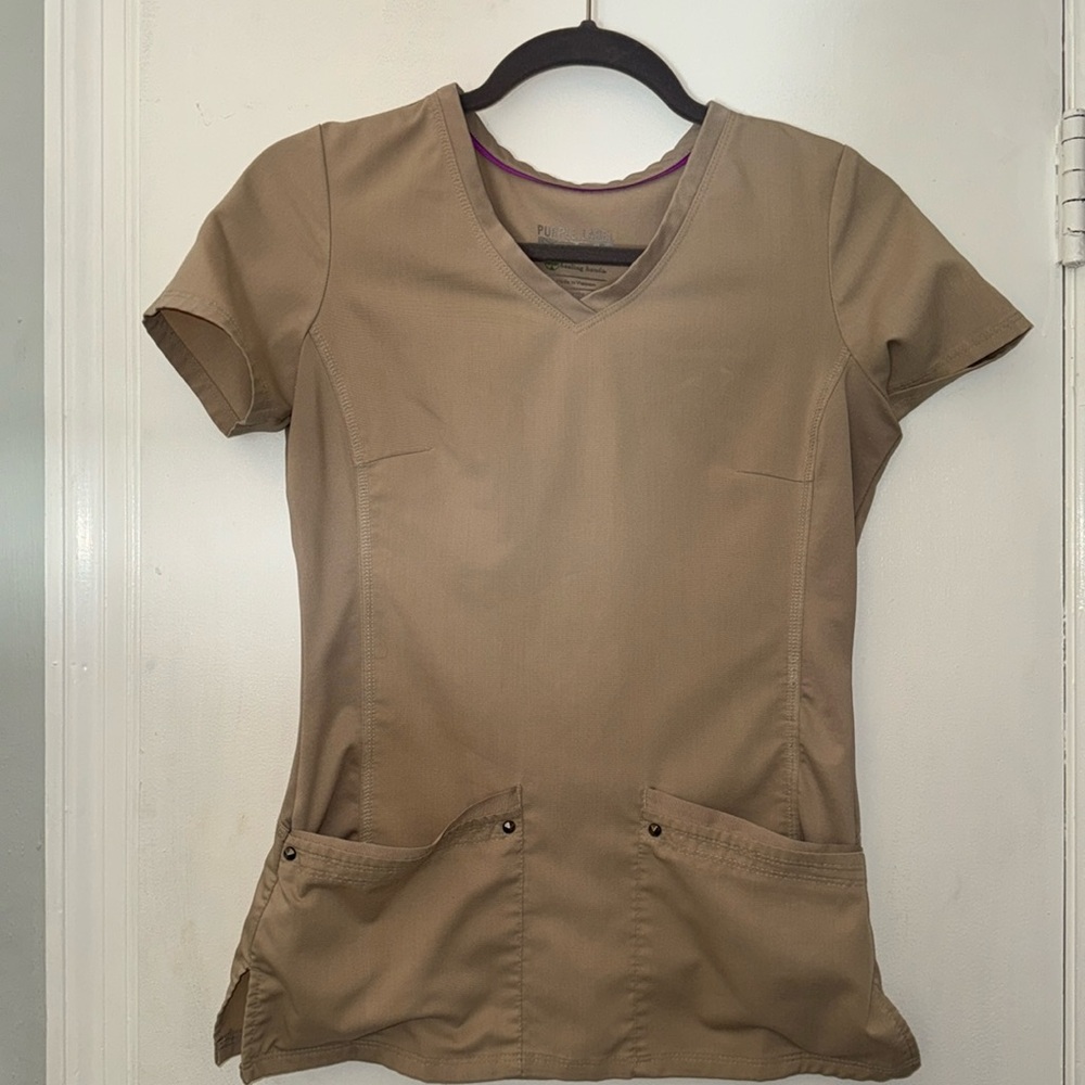 Fitted scrub top, excellent condition.